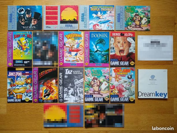Notices Sega Game Gear Dremcast