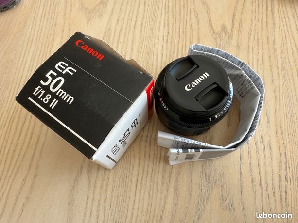 Objectif Canon EF50mm f/1.8 II