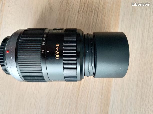 Objectif Panasonic Lumix G vario45-200 micro 4/3