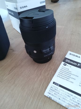 Objectif Sigma 35mm