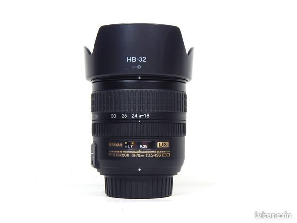 Objectif Nikon AF-S Nikkor 18-70 3.5/4.5 G ED En Trés Bon Etat