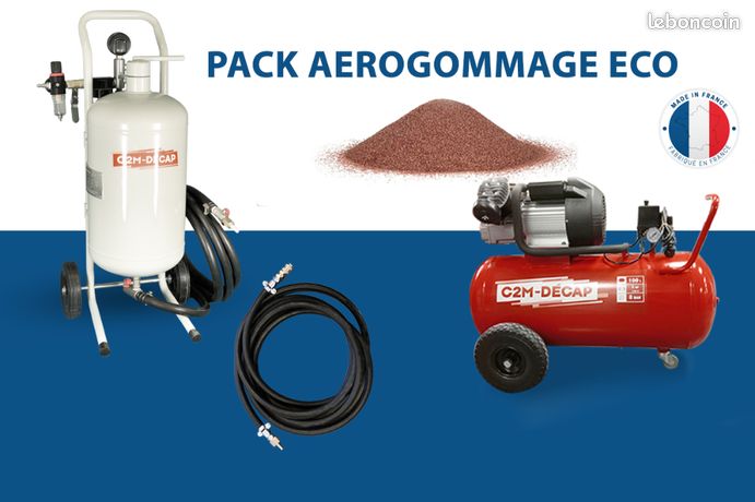 Pack aerogommage neuf livraison gratuite