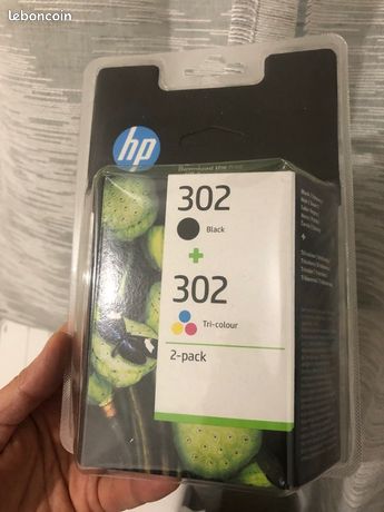 Pack encre hp deskjet 302 noir et couleur