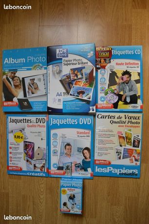 Pack papier Photos - CD - DVD