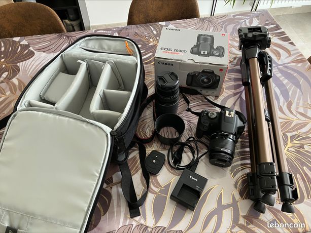Pack Photo Canon EOS 2000 D