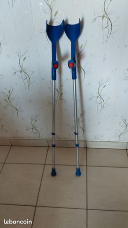Paire de béquilles