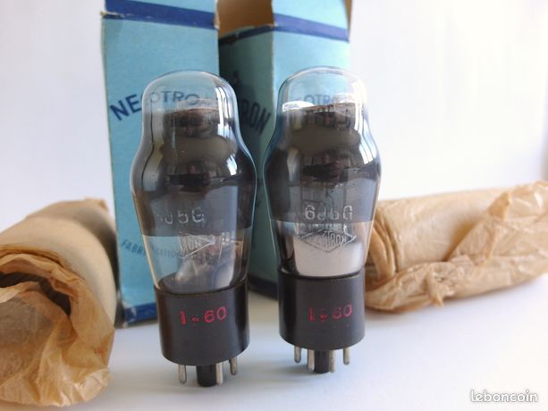 Paire de tubes 6J5 NEOTRON