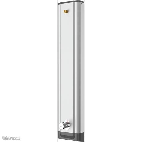 Panneau de douche mural KWC F5SM2020 – Acier inox (F5S-Mix)