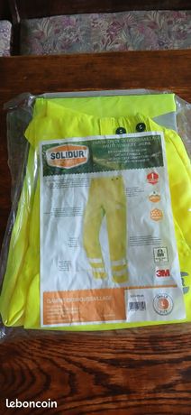 Pantalon débroussaillage HV jaune
