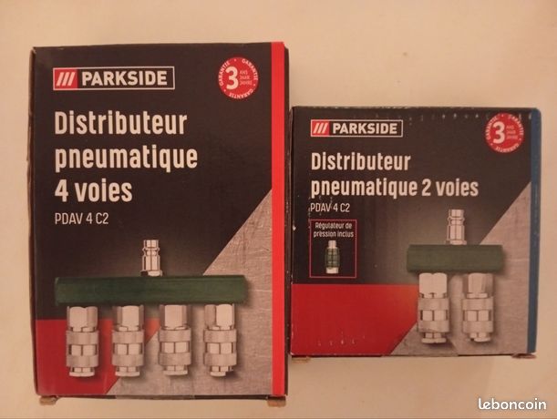 Parkside Distributeurs pneumatique 4 voies et 2 voies