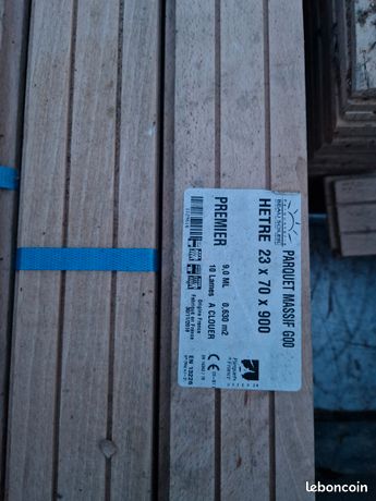 Parquet en hêtre macif