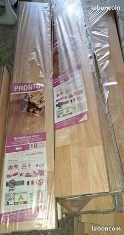 Parquet stratifié clipsable NEUF fabriqué en France