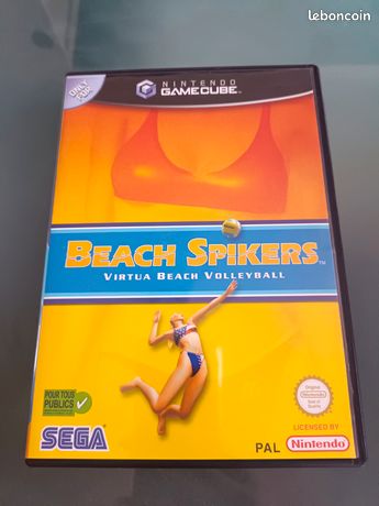 PAS D'ENVOI Jeu Nintendo GameCube Beach Spikers