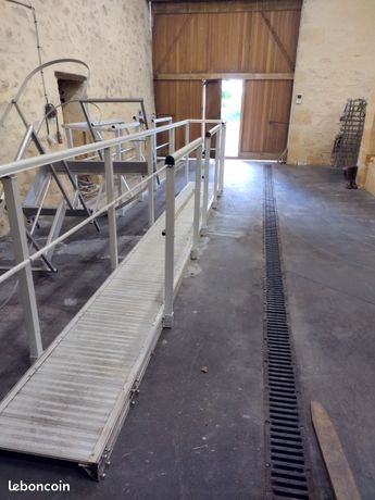 Passerelle alu