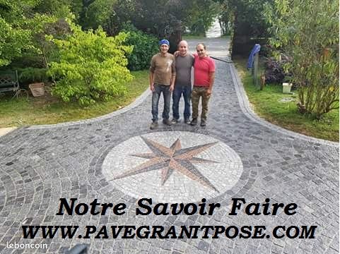 Pavé granit large choix