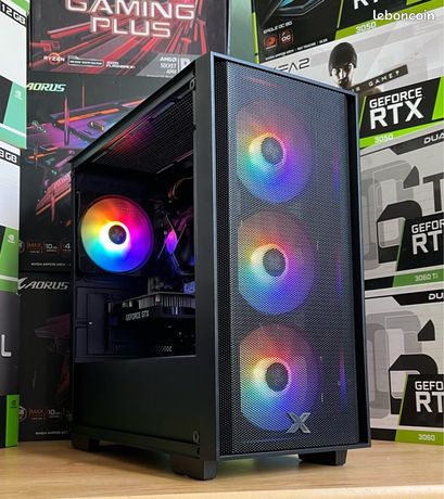 PC gamer RGB i7 6700 GTX 1650 16go RAM DDR4- 256go SSD 500go HDD WINDOWS 10 PRO POSSIBLE