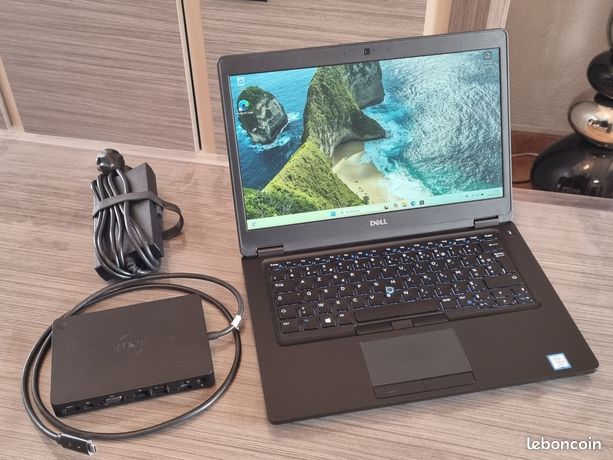 PC Ordinateur PORTABLE DELL LATITUDE E 5490 i5 8350U 8 Go 256 Go SSD FHD 3