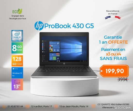 Pc portable Hp ProBook 430 G5