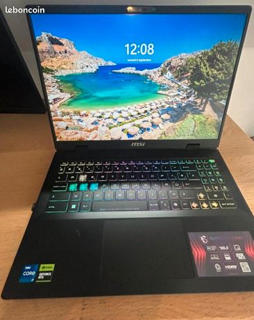 Pc portable MSI gaming rx 4070/16 gb
