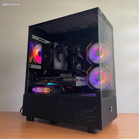 PC Gamer RGB RTX 3060 Ryzen 16Go RAM Windows 11 Pour Fortnite, Warzone, GTA, …