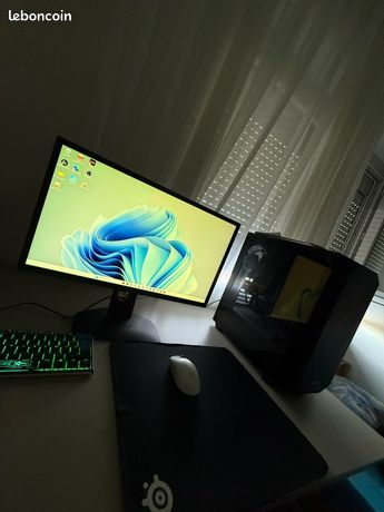 PC Gamer Ryzen 5 7600X + RTX 4060 Ti , monté pro