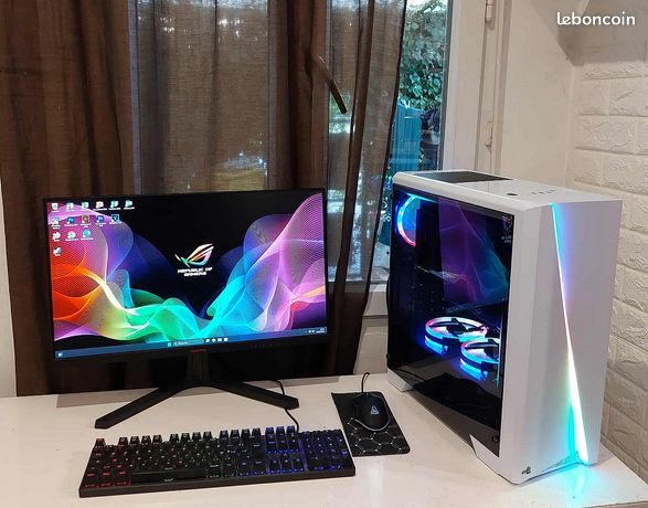 Pc gaming intel core Iintel core i7 16gb gtx ecran 24’’ clavier souris
