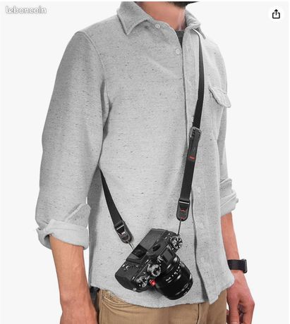 Peak Design courroie pour appareil photo, 83 115 cm, Noir (L-BL-3)