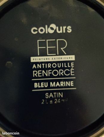 Peinture fer et gel décapant