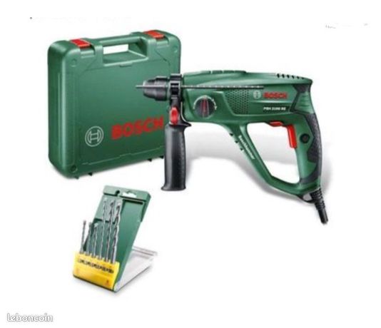 Perceuse Perforateur PBH 2100 RE + 6 pièces Promoline SDS plus