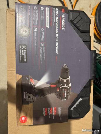 Perceuse Visseuse Parkside Performance 20V NEUVE