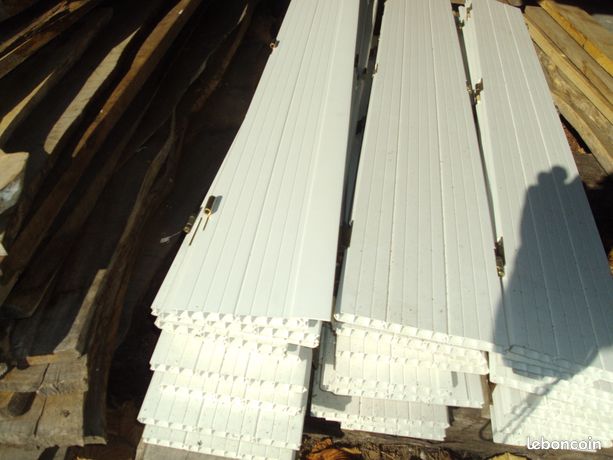 Persiennes PVC blanc