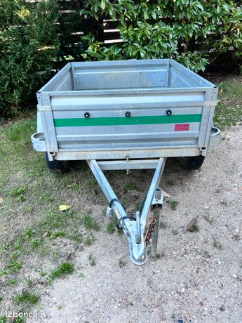 Petite remorque Mecanorem, grande capacité PTAC 500 kg