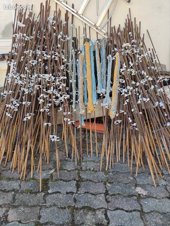 Piquets clôture avec isolateur