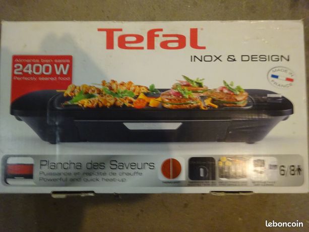 Plancha des saveurs Tefal noire neuve