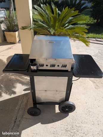 Plancha inox gaz