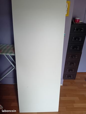 Planche meuble de cuisine neuve blanche 572 cm x 202 m x 2 cm