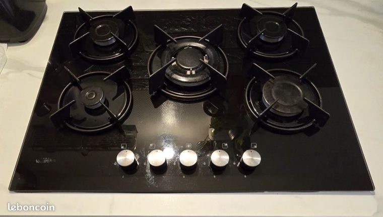 Plaque cuisson gaz encastrable