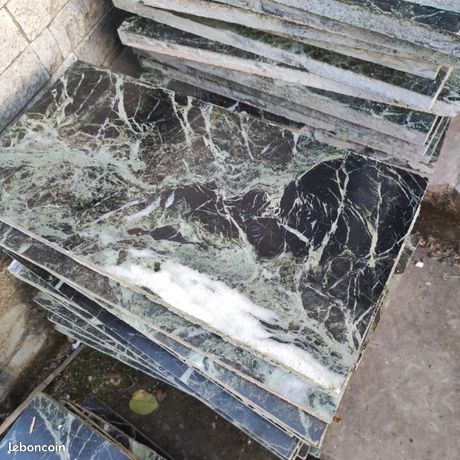 Plaque de marbre vert 20