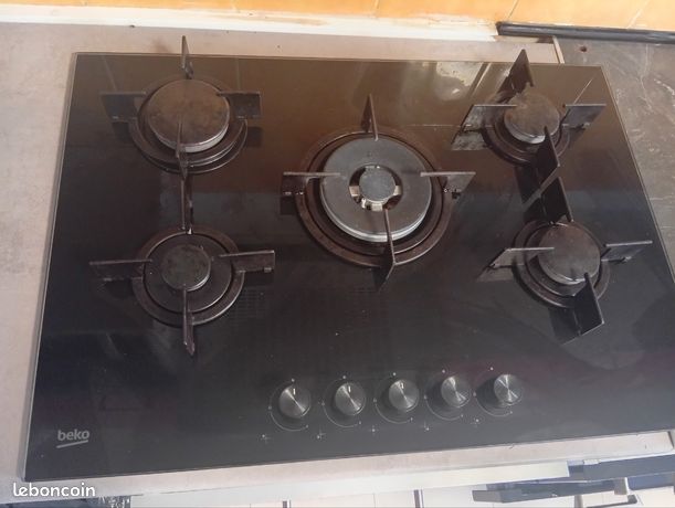 Plaque la gazinière fonctionne avec le gaz