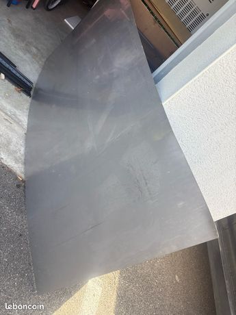 Plaque mural inox
