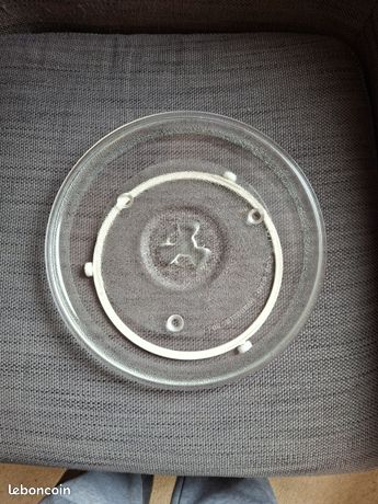 Plateau Verre pour four micro-ondes Diamètre 27 cm - Référence L12