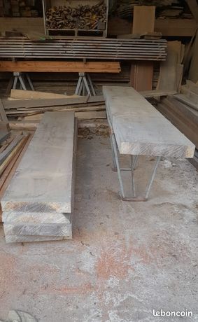 Plateaux en pin pour etablis