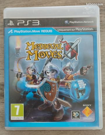 Playstation 3 PS3 Medieval Moves