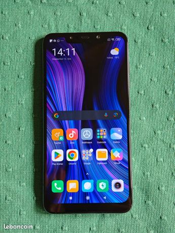 Pocophone F1+Coque arrière en TPU Souple+2X Dipos Film de Protection d’écran Anti-reflet