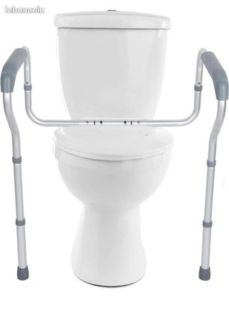 Poignée pour toilettes / rail de sécurité