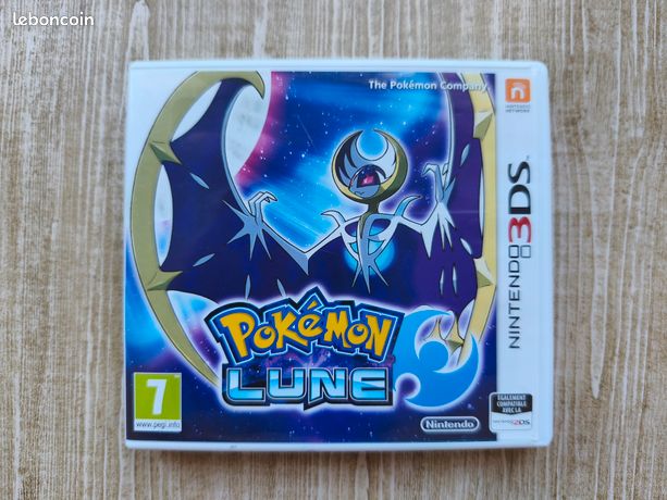 Pokémon Lune sur 3DS complet en boite
