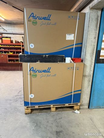 Pompe à chaleur AIRWELL bi bloc 8kw