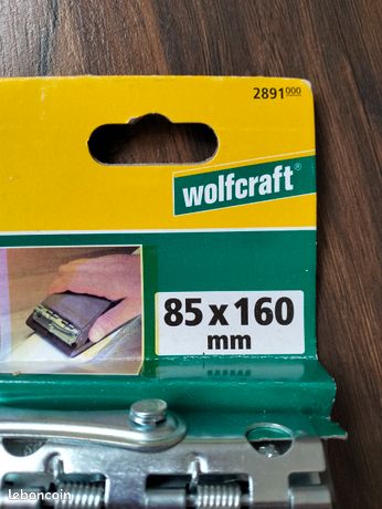 Ponceuse à main Wolfcraft Neuve