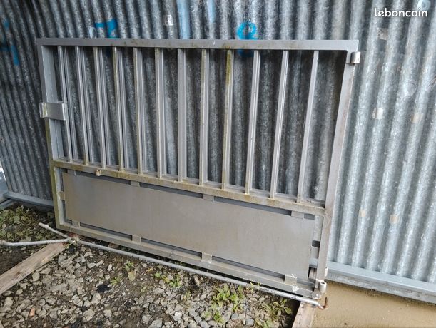 Portail acier 2 vantaux 360*1.25 ht