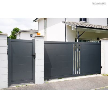 Portail Alu Coulissant L3.5xH1.70